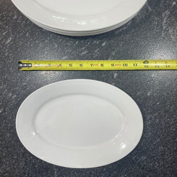 SOLD - Williams Sonoma Oval 11 1/2 inch Steak Plate Chop Plate, 2 Plates, - Picture 8 of 10